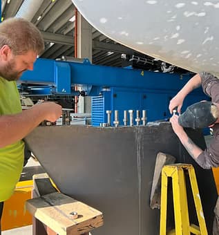 Fibreglass repair